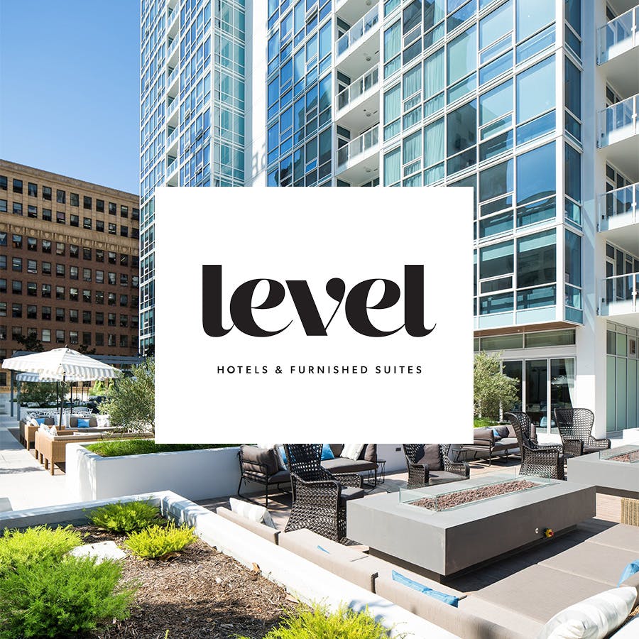 Level Logo - hotel website design Level Logo - hotel website design