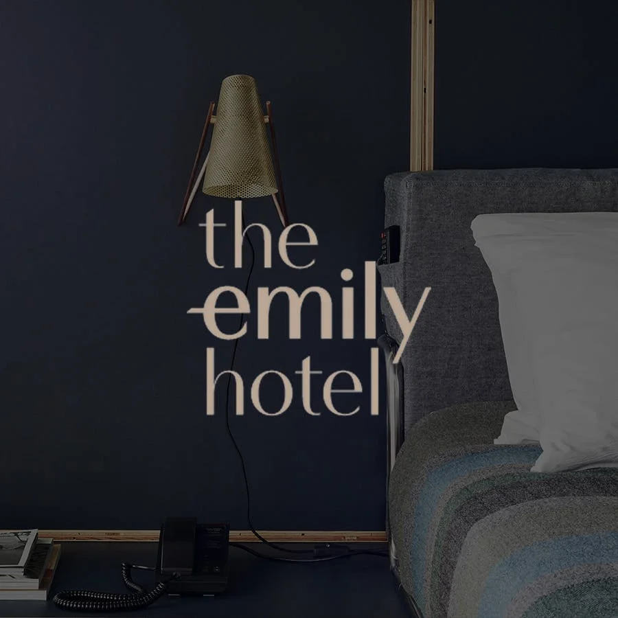 The Emily Hotel Logo - hotel website design The Emily Hotel Logo - hotel website design