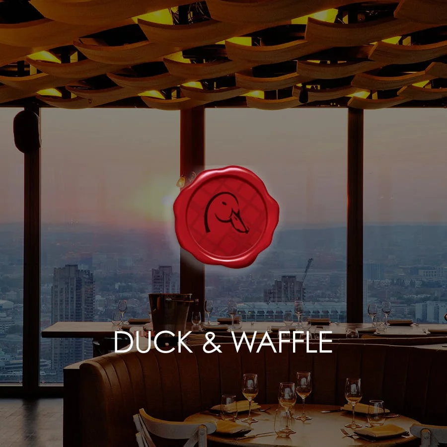 Duck and waffle logo Duck and waffle logo