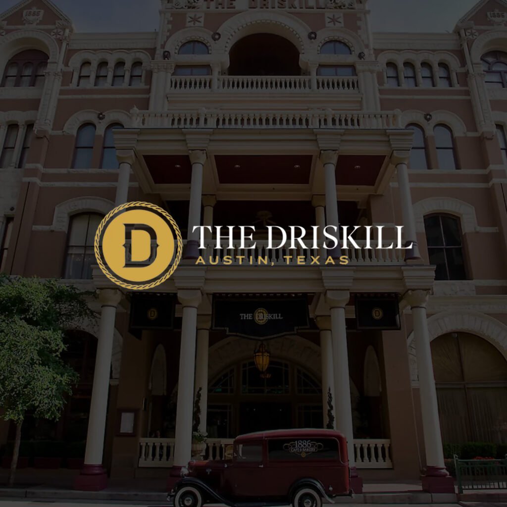 The Driskill Hotel logo- hotel Website Design The Driskill Hotel logo- hotel Website Design
